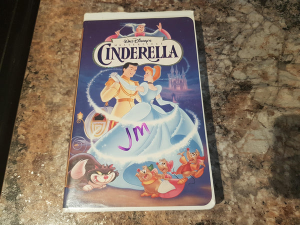 Disney's Cinderella (VHS, 1995) Clamshell Case