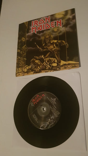 Iron Maiden ‎– Sanctuary [7" Single] [Limited Edition] [Reissue] [Uncensored]