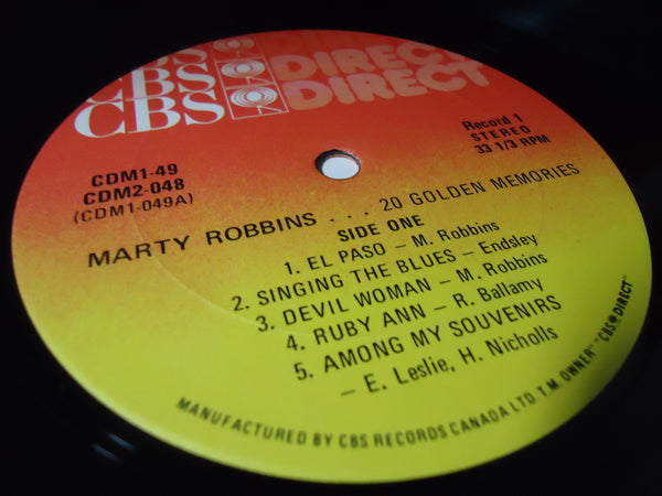 Marty Robbins - 20 Golden Memories [Double LP]