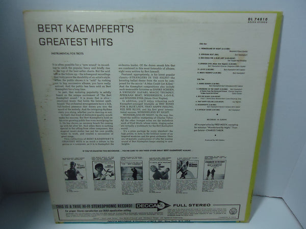 Bert Kaempfert's Greatest Hits