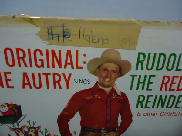 Gene Autry ‎– The Original Gene Autry Sings Rudolph The Red Nose Reindeer