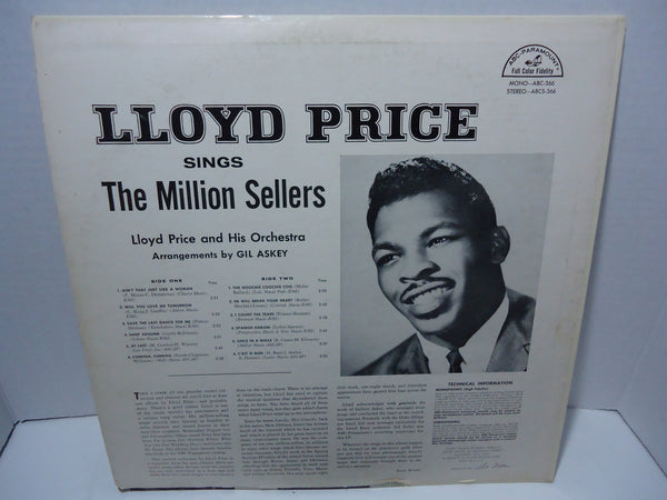 Lloyd Price ‎– Sings The Million Sellers [Stereo]