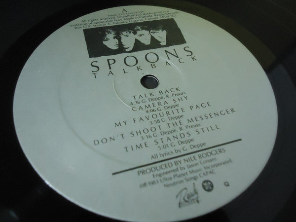 Spoons ‎– Talkback