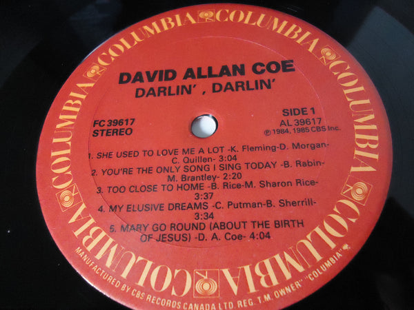 David Allan Coe ‎– Darlin', Darlin'