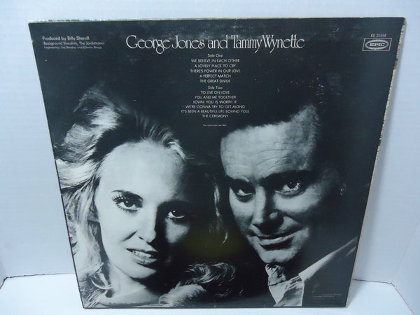 George Jones And Tammy Wynette ‎– Me And The First Lady