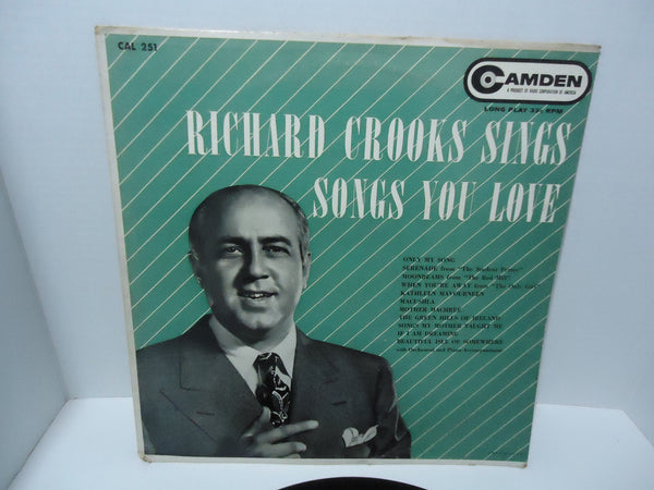 Richard Crooks ‎– Sings Songs You Love