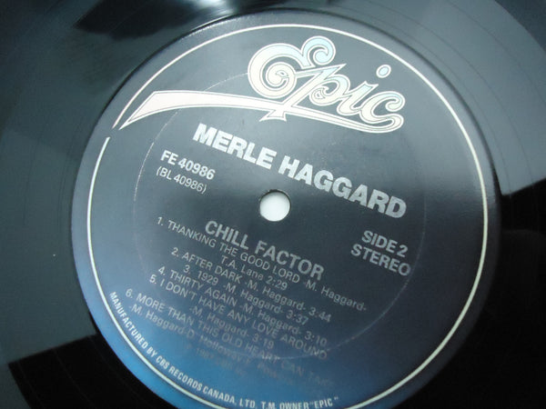 Merle Haggard ‎– Chill Factor