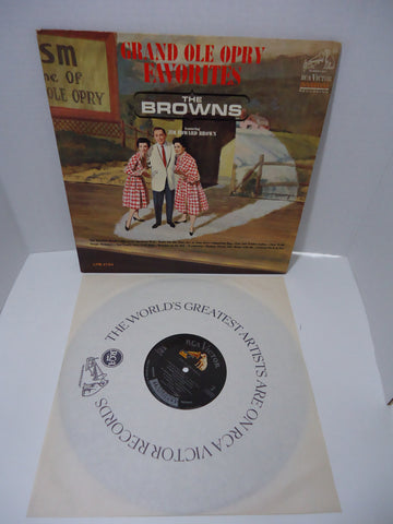 The Browns ‎– Grand Ole Opry Favorites [Mono]