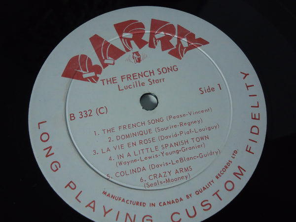 Lucille Starr ‎– The French Song [Mono]