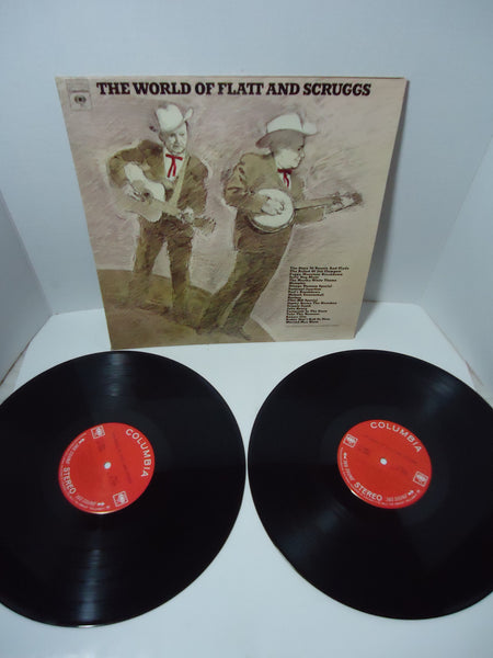 Flatt & Scruggs ‎– The World Of Flatt And Scruggs [Double LP] [Gatefold]