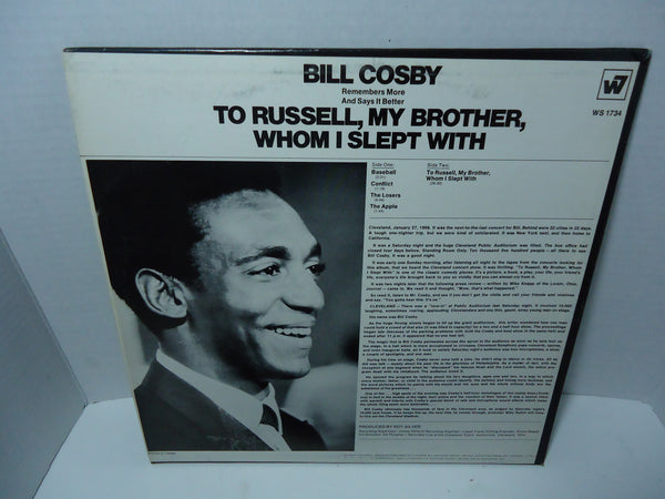 Bill Cosby ‎– To Russell, My Brother, Whom I Slept With