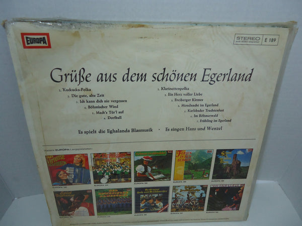 Eghalanda Blasmusik ‎– Grüße Aus Dem Schönen Egerland [Import]