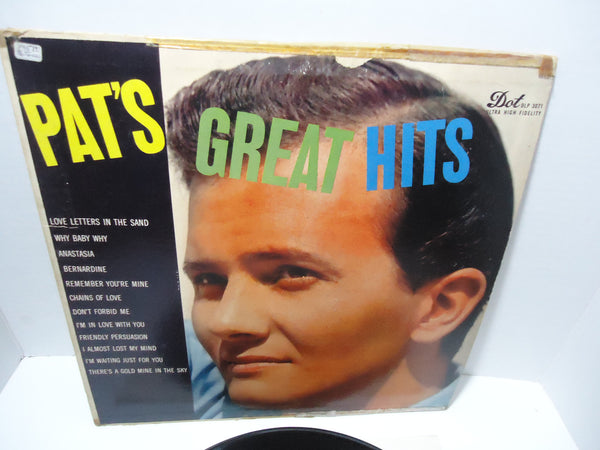 Pat Boone ‎– Pat's Great Hits [Ultra High Fidelity]