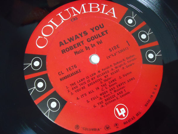 Robert Goulet ‎– Always You