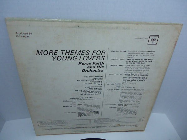 Percy Faith & His Orchestra ‎– More Themes For Young Lovers [Mono]