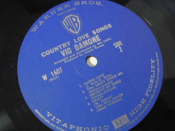 Vic Damone ‎– Country Love Songs [Mono]