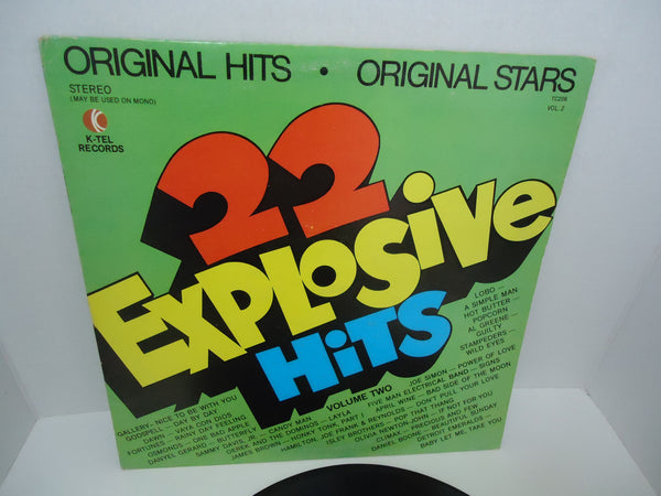 Various ‎Artists – 22 Explosive Hits - Volume Two [K-Tel]