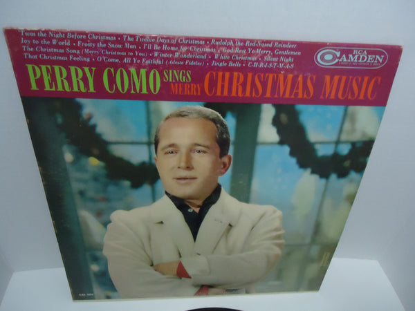 Perry Como ‎– Sings Merry Christmas Music RCA Camden LP