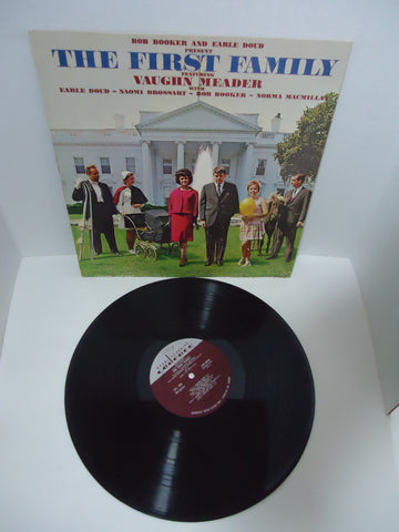 Bob Booker and Earle Doud featuring Vaughn Meader ‎– The First Family LP