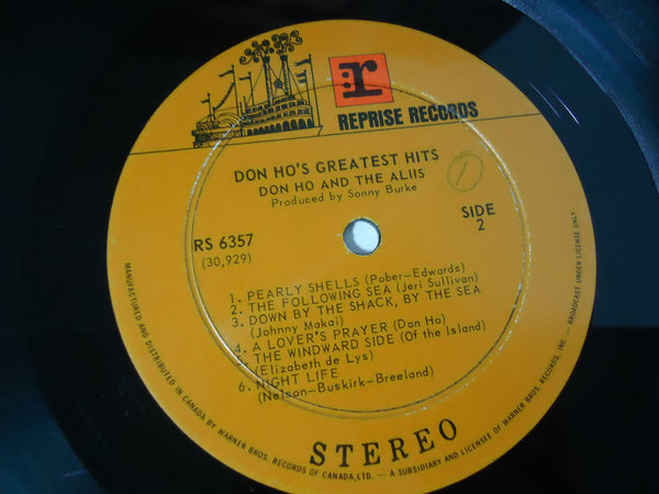 Don Ho And The Aliis ‎– Don Ho's Greatest Hits
