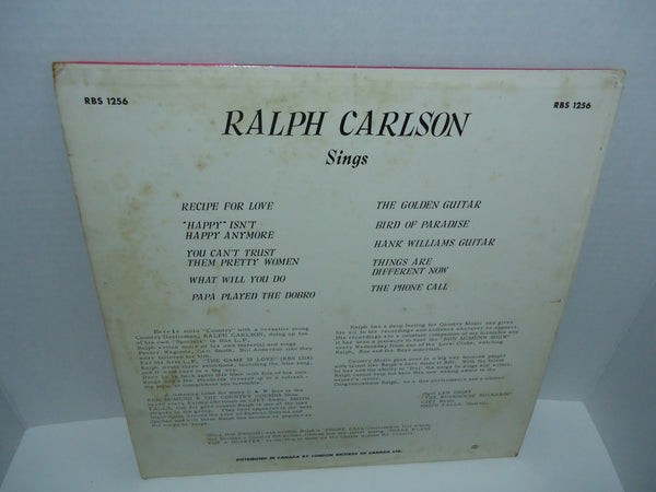 Ralph Carlson ‎– Ralph Carlson Sings