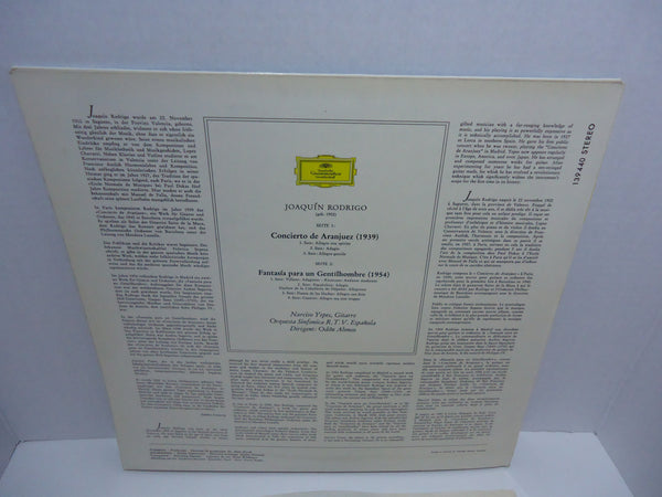 Joaquín Rodrigo / Narciso Yepes / Orquesta Sinfónica De La R.TV. Española – Concierto De Aranjuez / Fantasia Para Un Gentilhombre