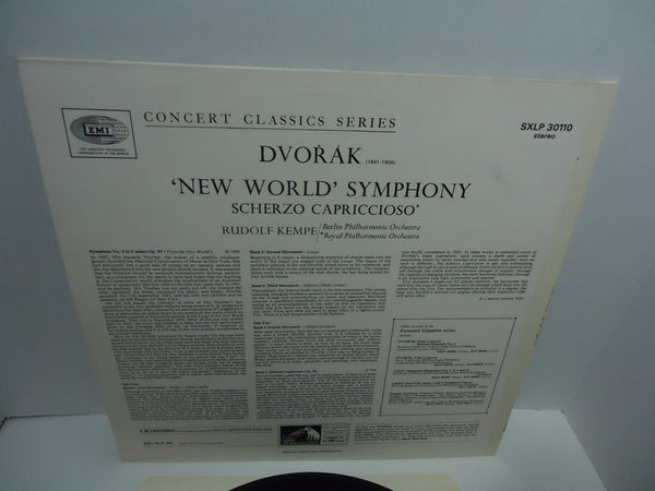 Dvořák, Berlin Philharmonic Royal Philharmonic, Rudolf Kempe ‎– 'New World' Symphony/Scherzo Capriccioso [Import]