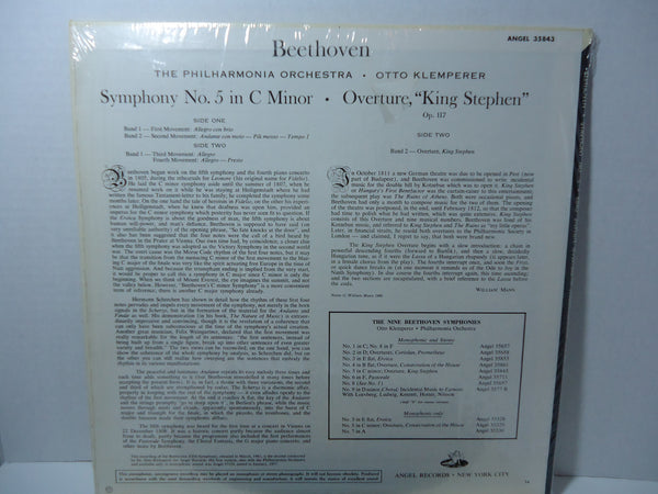 Otto Klemperer Philharmonia Orchestra - Beethoven Symphony No. 5
