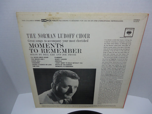 The Norman Luboff Choir ‎– Moments To Remember