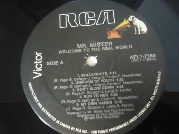 Mr. Mister ‎– Welcome To The Real World [Reissue]