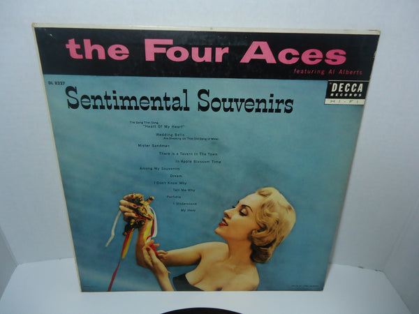 The Four Aces Featuring Al Alberts ‎– Sentimental Souvenirs [Mono]