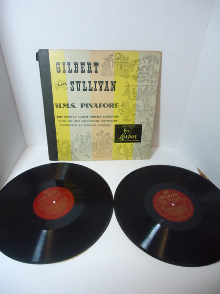 Gilbert & Sullivan, D'Oyly Carte Opera Company ‎– H.M.S. Pinafore [Import] [Double LP] [Gatefold] [Mono]