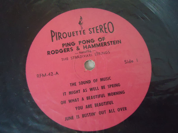 Rodgers & Hammerstein By Stradivari Strings ‎– Ping Pong Percussion