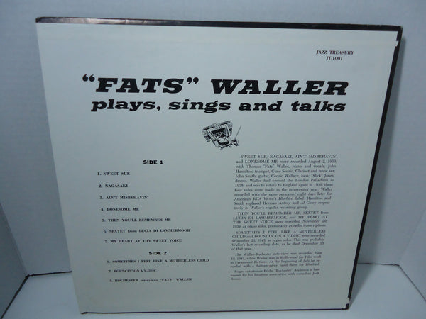 Fats Waller - Plays, Sings and Talks [Red Vinyl]