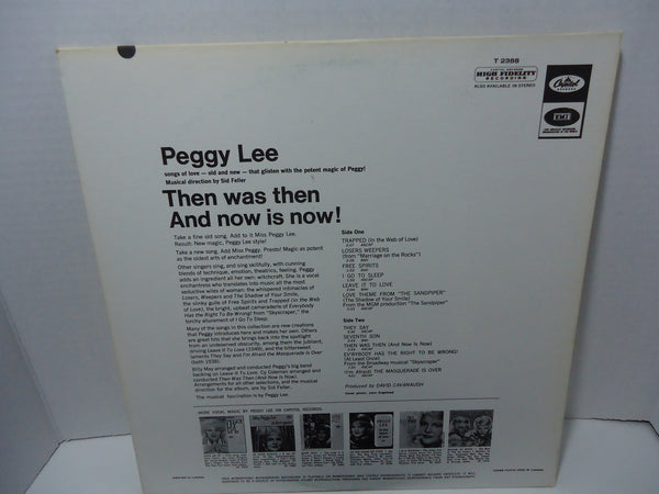 Peggy Lee - Then Was Then Now Was Now