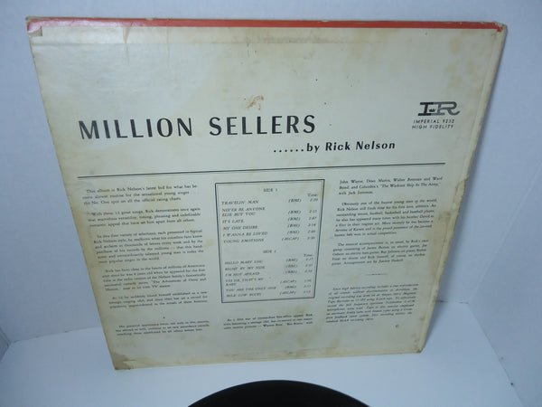 Rick Nelson ‎– Million Sellers [Mono]