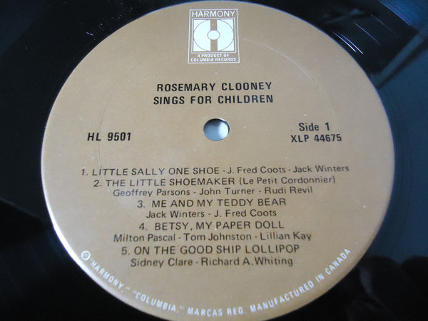 Rosemary Clooney  - Sings For Children