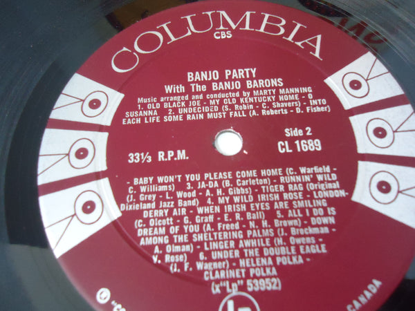 The Banjo Barons ‎– Banjo Party With The Banjo Barons