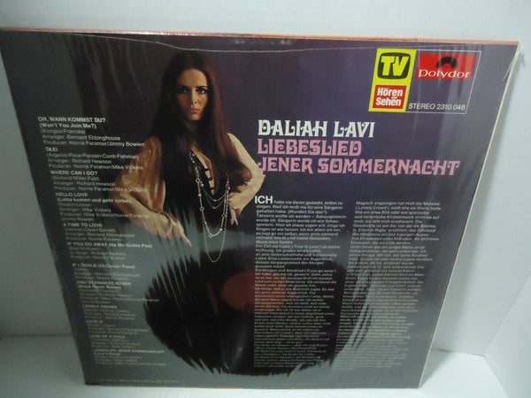 Daliah Lavi - Liebeslied Jener Sommernacht [Import]