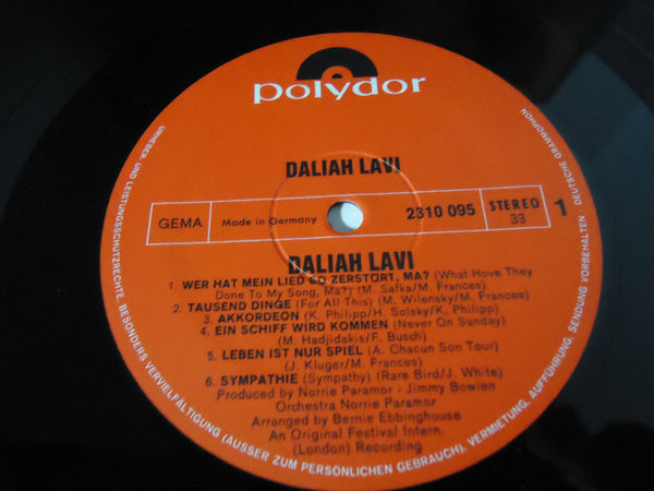 Daliah Lavi - S/T [Import]