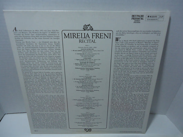 Das Grosse - Mirella Freni Album Double LP [Import]