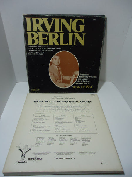 The London Symphony Orchestra And Singers: Composers Series Vol. 3 - Irving Berlin [3 LP Box Set]