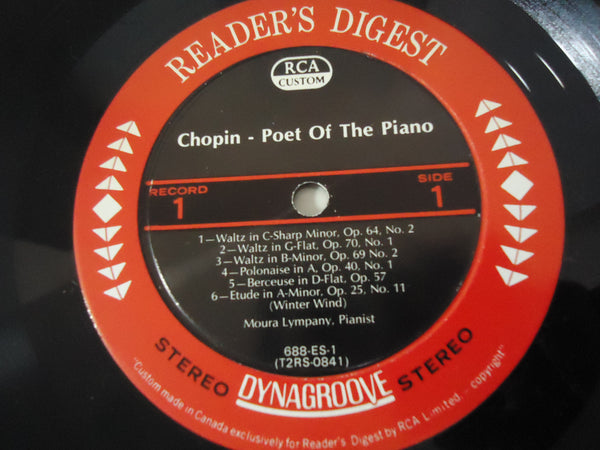 Chopin ‎– Poet Of The Piano [Reader's Digest Selection] [4 LP Box Set]