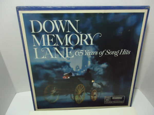 Various Artists ‎– Down Memory Lane: 65 Years Of Song Hits [10 LPs] [Box Set]