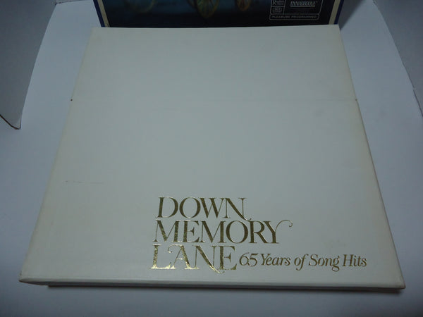 Various Artists ‎– Down Memory Lane: 65 Years Of Song Hits [10 LPs] [Box Set]