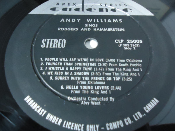 Andy Williams - Sings Rodgers & Hammerstein [Re-issue]