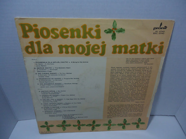 Various ‎Artists - Piosenki Dla Mojej Matki [Import]