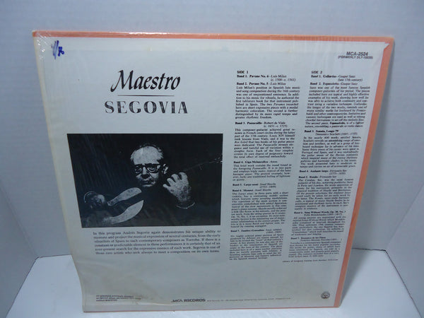 Andres Segovia - Maestro