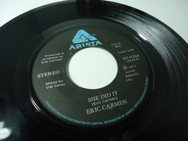 Eric Carmen - She Did It / Someday