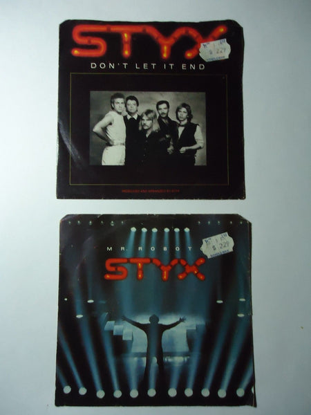 Styx - Don't Let It End / Mr. Roboto [2 Single LPs]